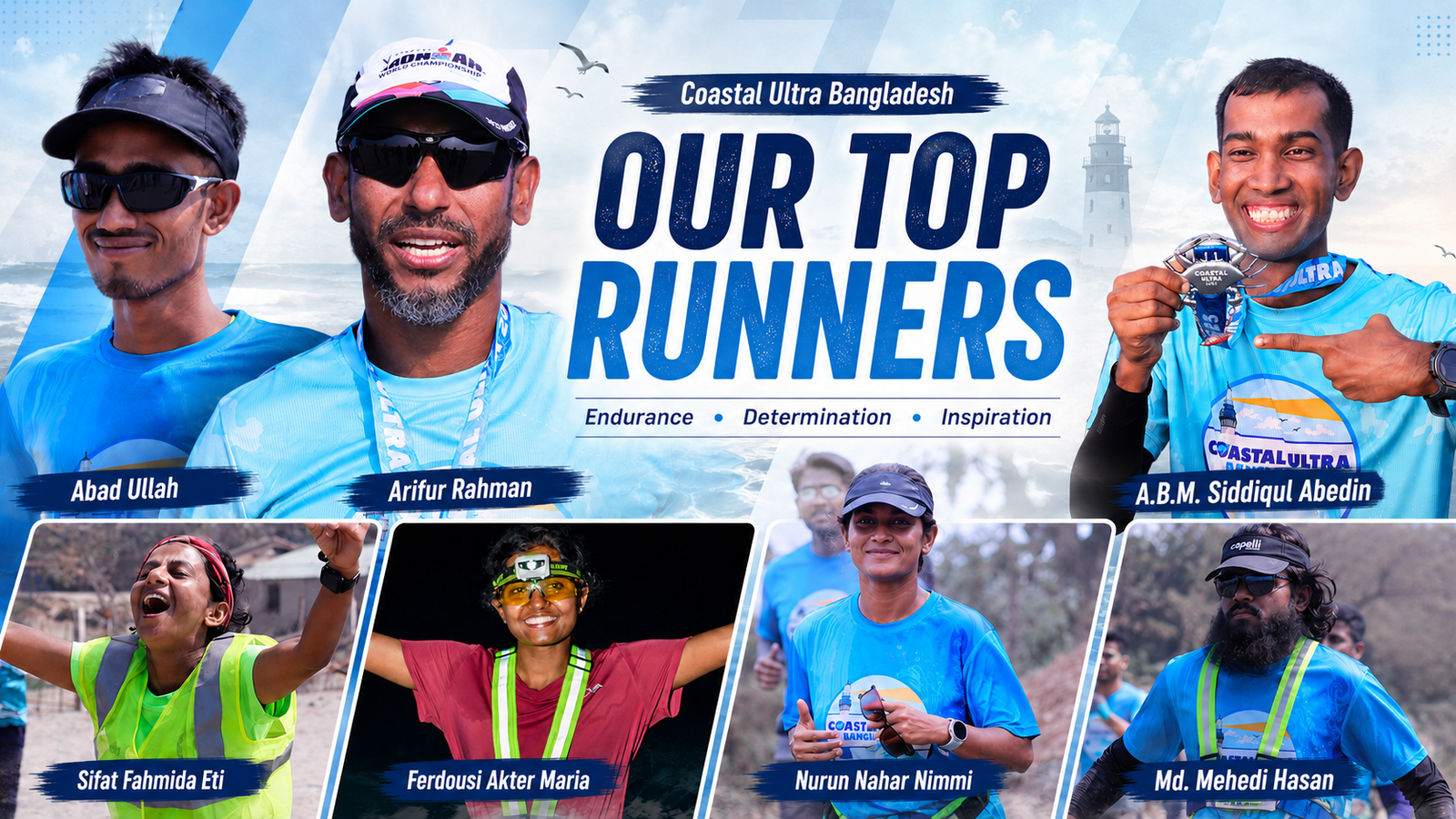 OUR TOP RUNNERS